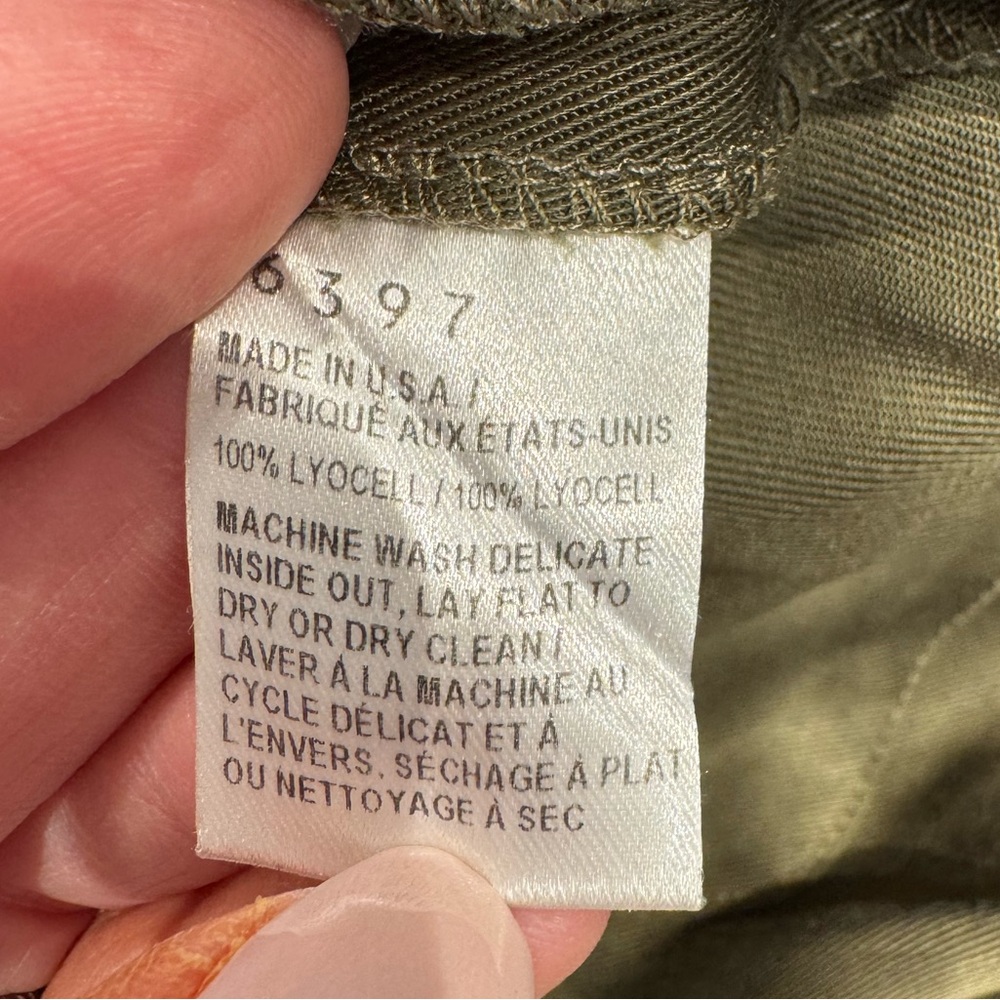 Garmentory 6397 Drawstring Army Pant - Like New - Army Green - Size M - Picture 4 of 5